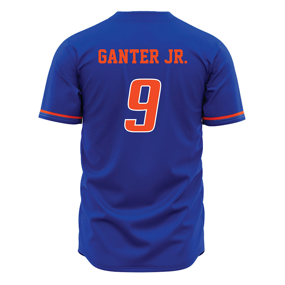 Boise State - NCAA Football : Derek Ganter Jr. - Blue Jersey-1