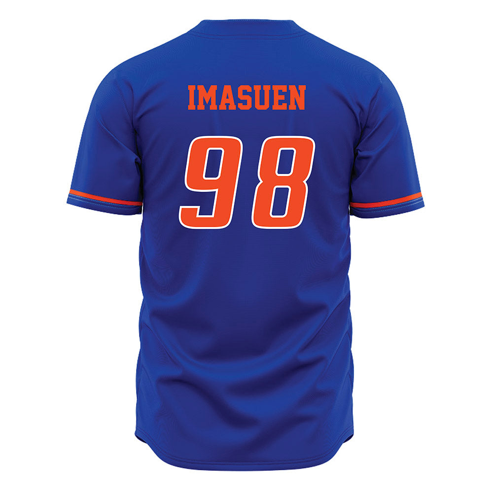 Boise State - NCAA Football : Bethel Imasuen - Blue Jersey-1