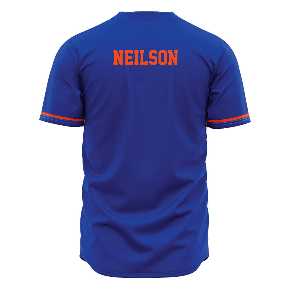 Boise State - NCAA Beach Volleyball : Berkeley Neilson - Blue Jersey-1