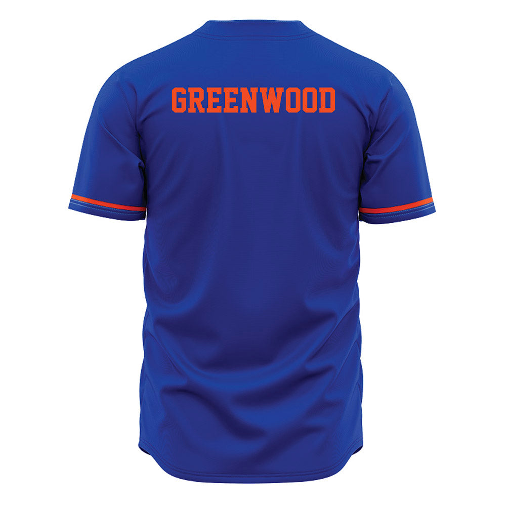 Boise State - NCAA Women's Golf : Macee Greenwood - Blue Jersey-1