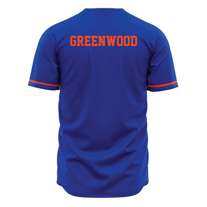 Boise State - NCAA Women's Golf : Macee Greenwood - Blue Jersey-1