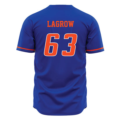 Boise State - NCAA Football : Connor LaGrow - Blue Jersey-1