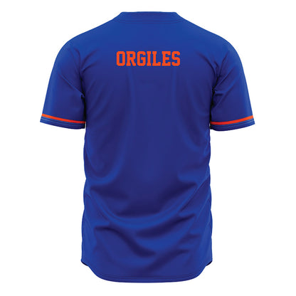 Boise State - NCAA Men's Tennis : Izan Orgiles - Blue Jersey-1