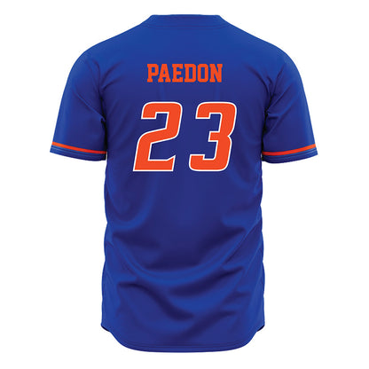 Boise State - NCAA Women's Volleyball : Giselle Paedon - Blue Jersey-1