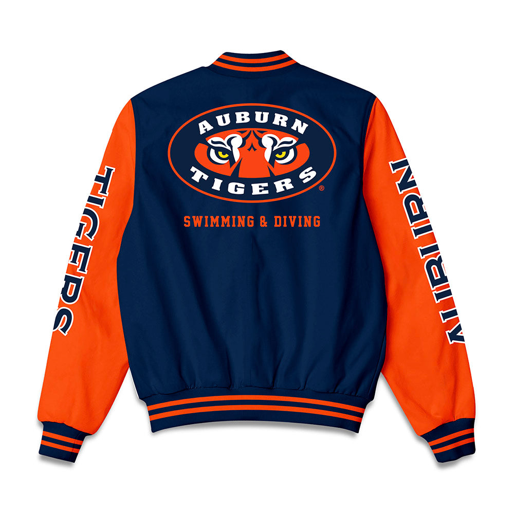 Auburn - NCAA Women's Swimming & Diving : Emily HALLIFAX - Bomber Jacket-1