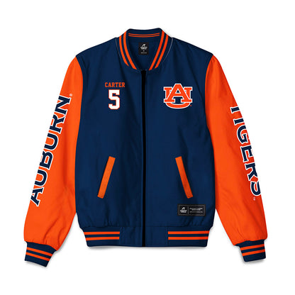 Auburn - NCAA Baseball : Bristol Carter - Bomber Jacket-0