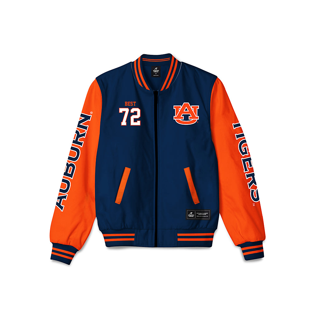 Auburn - NCAA Football : Cole Best - Bomber Jacket-0