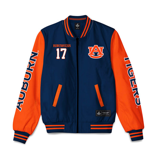 Auburn - NCAA Men's Basketball : Mantas Rubstavicius - Bomber Jacket-0