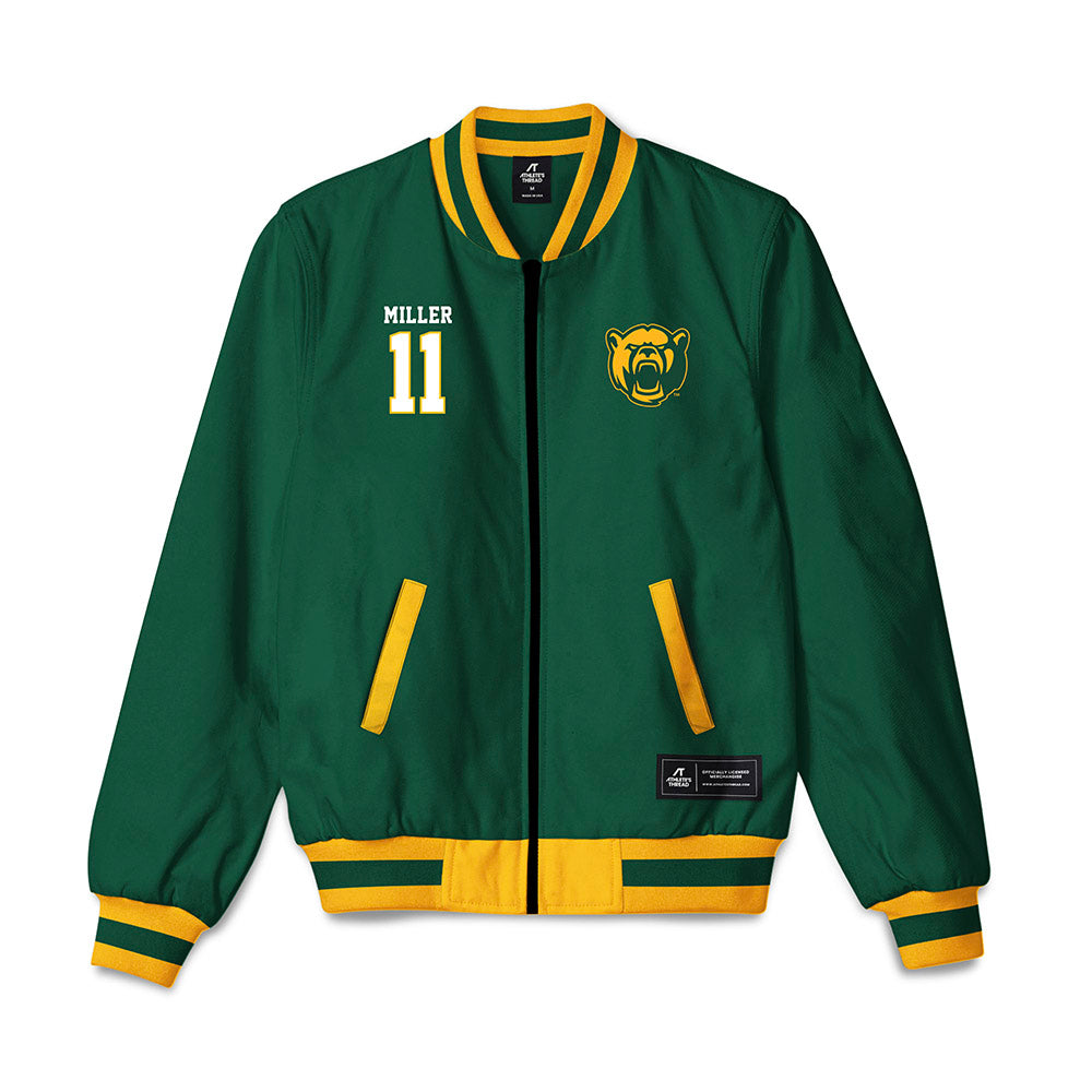 Baylor - NCAA Football : Drelon Miller - Bomber Jacket-0