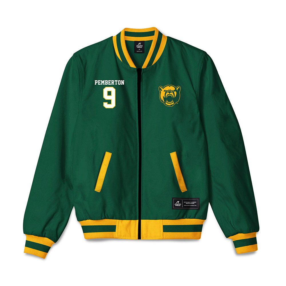 Baylor - NCAA Women's Basketball : Kiera Pemberton - Bomber Jacket-0