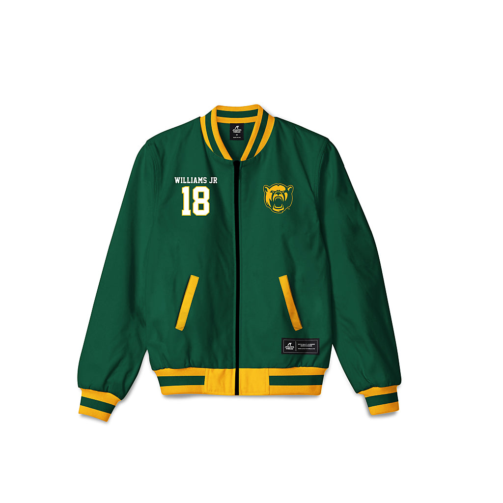 Baylor - NCAA Football : Taz Williams Jr - Bomber Jacket-0