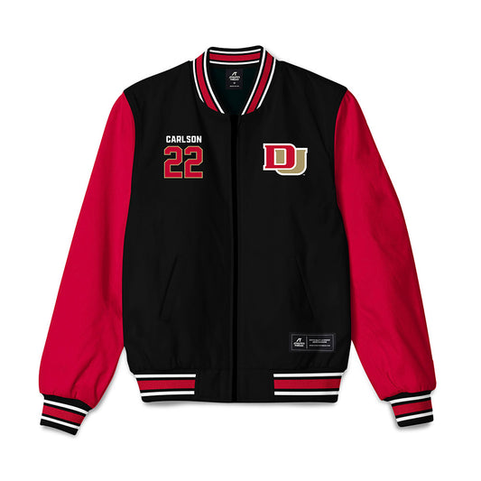 DU - NCAA Men's Soccer : Kai Carlson - Bomber Jacket-0