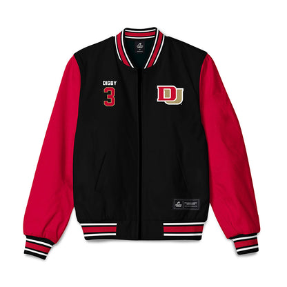 DU - NCAA Men's Lacrosse : Trey Digby - Bomber Jacket-0