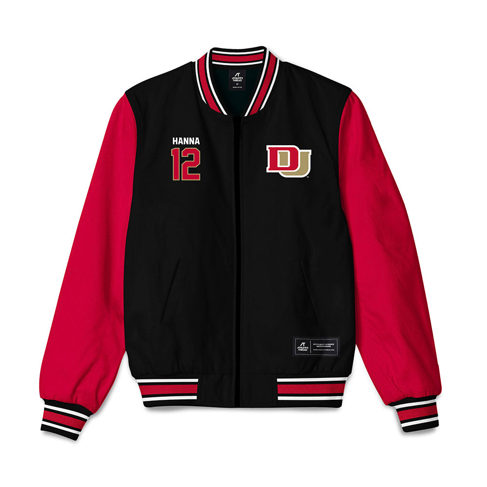 DU - NCAA Men's Soccer : Kieran Hanna - Bomber Jacket-0