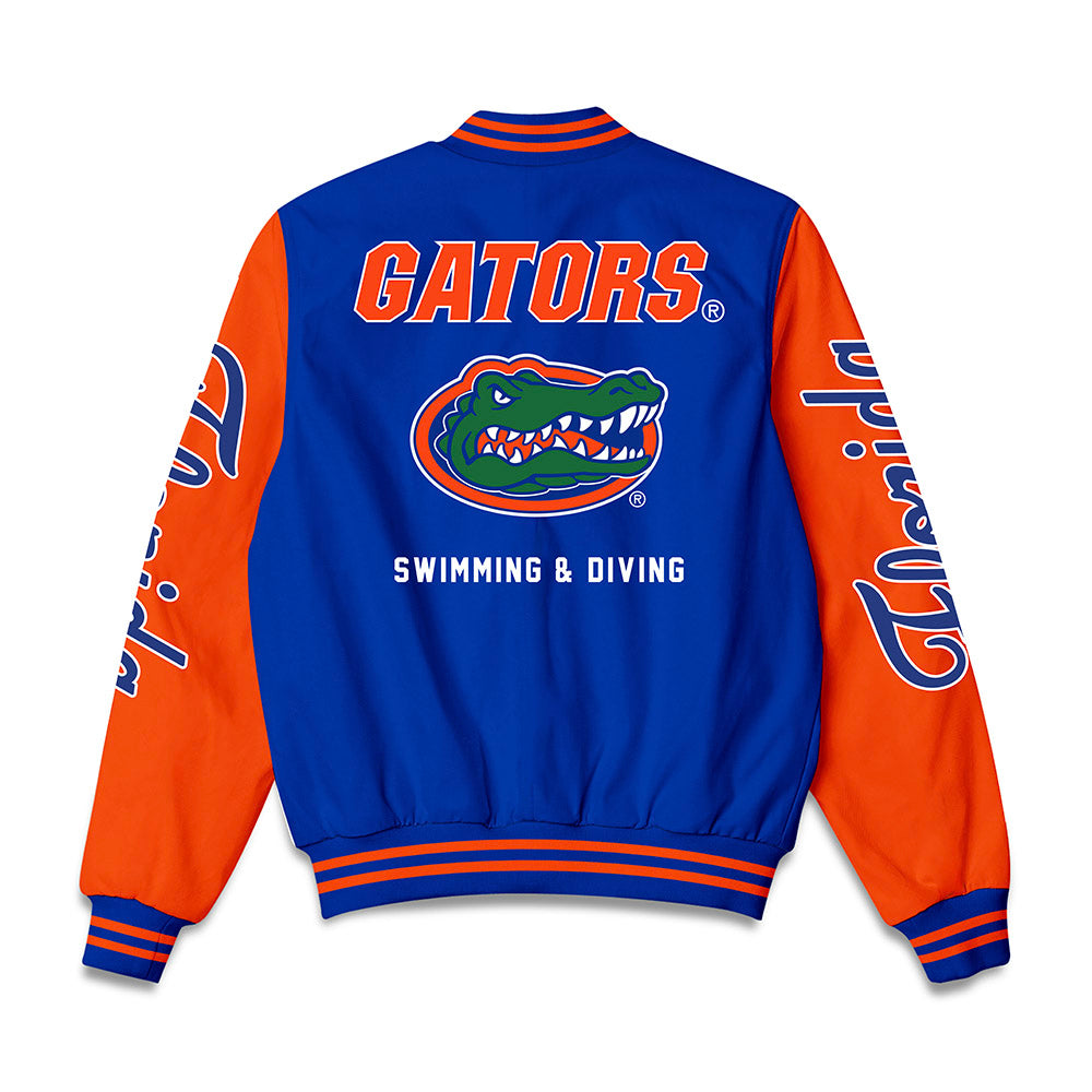 Florida - NCAA Women's Swimming & Diving : Francesca Zucca - Bomber Jacket-1