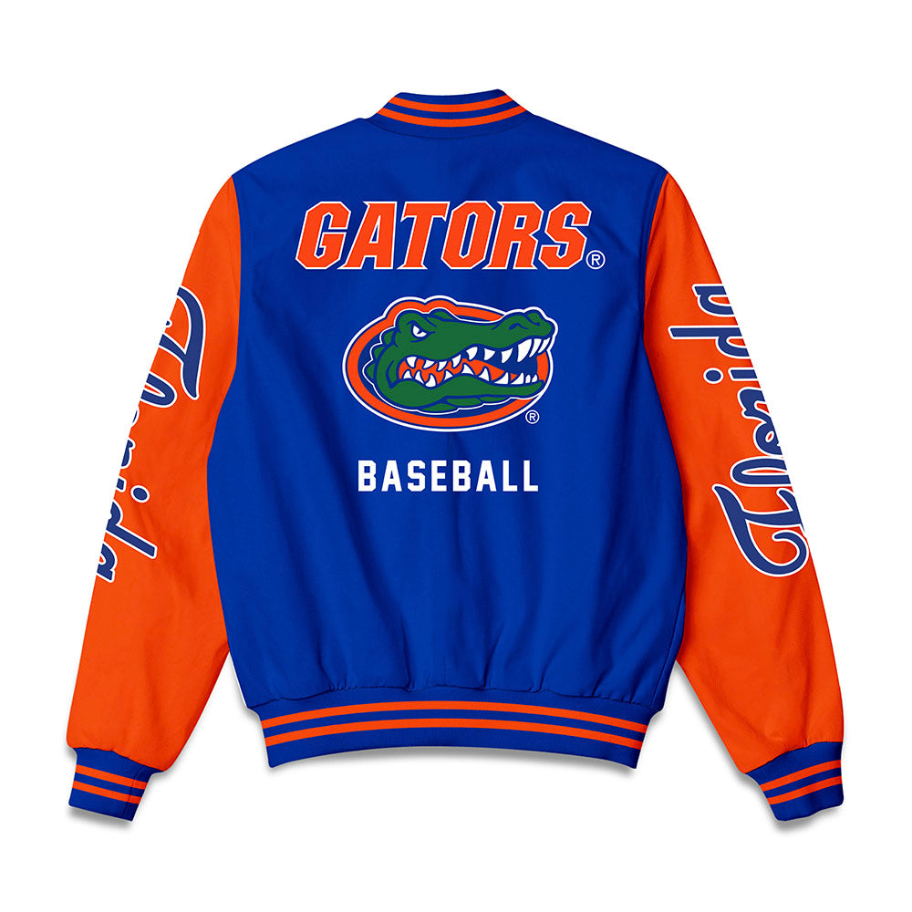 Florida - NCAA Baseball : William Barlow Jr. - Bomber Jacket-1