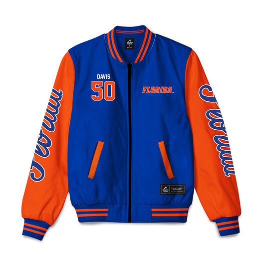 Florida - NCAA Women's Lacrosse : Ella Davis - Bomber Jacket-0