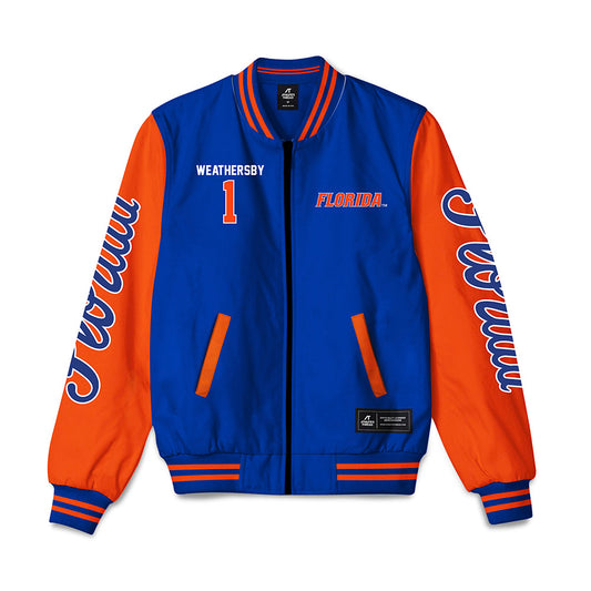 Florida - NCAA Women's Basketball : Jade Weathersby - Bomber Jacket-0