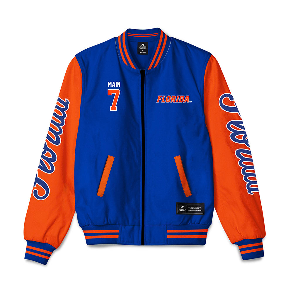 Florida - NCAA Women's Soccer : Zoe Main - Bomber Jacket-0