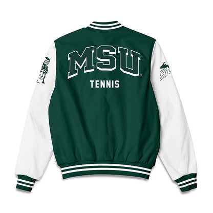 Michigan State - NCAA Women's Tennis : Amiya Bowles - Bomber Jacket-1