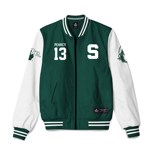 Michigan State - NCAA Women's Soccer : LJ Pearcy - Bomber Jacket-0