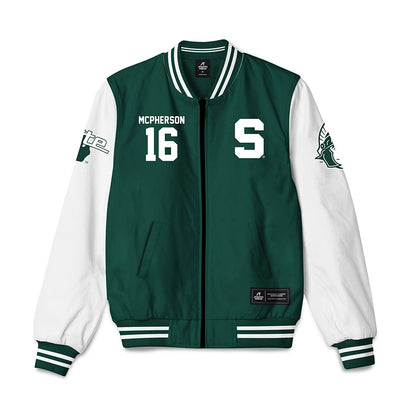 Michigan State - NCAA Women's Soccer : Kaleigh Mcpherson - Bomber Jacket-0