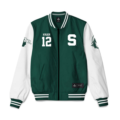 Michigan State - NCAA Women's Soccer : Mackenzie Kruer - Bomber Jacket-0