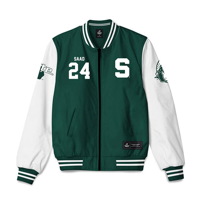 Michigan State - NCAA Men's Soccer : Mohamed Saad - Bomber Jacket-0