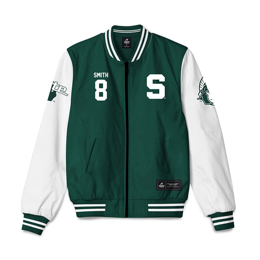 Michigan State - NCAA Football : Kaleb Smith - Bomber Jacket-0
