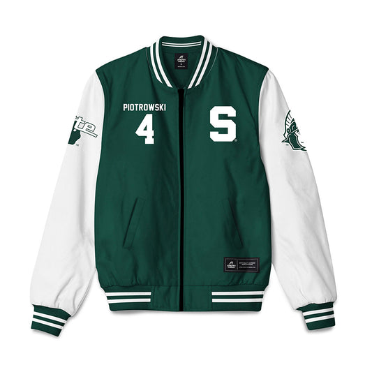 Michigan State - NCAA Women's Soccer : Sophia Piotrowski - Bomber Jacket-0