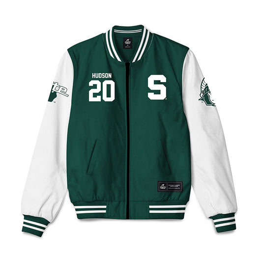 Michigan State - NCAA Men's Soccer : Kayden Hudson - Bomber Jacket-0