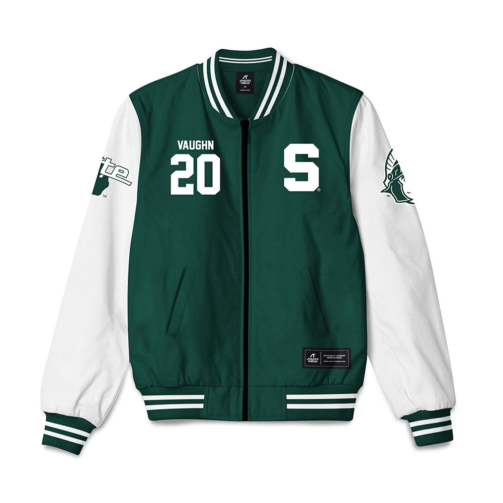 Michigan State - NCAA Women's Soccer : Shelby Vaughn - Bomber Jacket-0