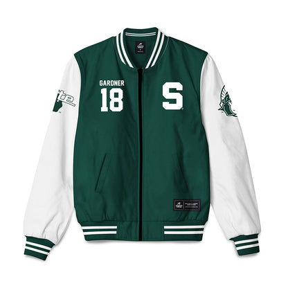 Michigan State - NCAA Football : Jameel Gardner - Bomber Jacket-0