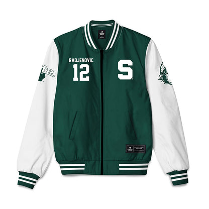 Michigan State - NCAA Men's Tennis : Vuk Radjenovic - Bomber Jacket-0