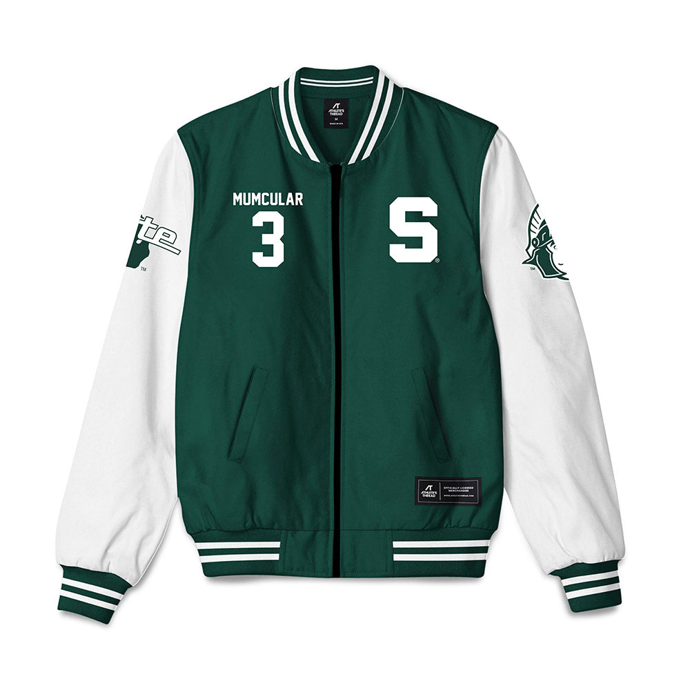 Michigan State - NCAA Women's Volleyball : Bianca Mumcular - Bomber Jacket-0