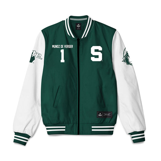 Michigan State - NCAA Women's Field Hockey : Lola Munoz de Verger - Bomber Jacket-0