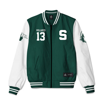 Michigan State - NCAA Women's Volleyball : Sarah Vellucci - Bomber Jacket-0