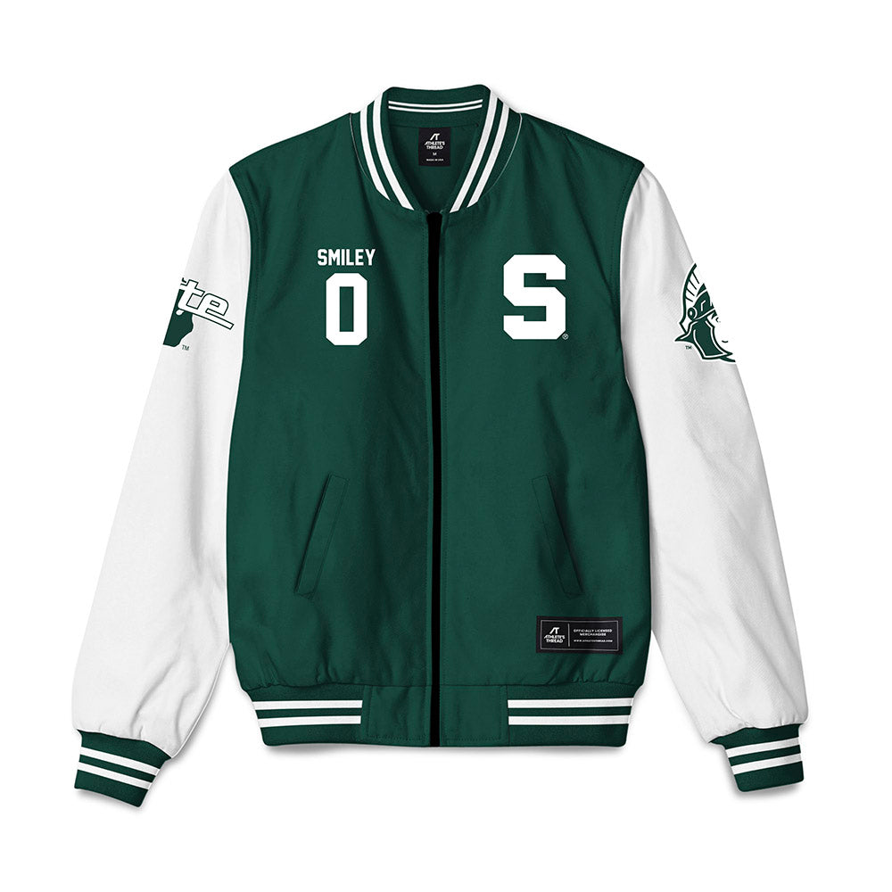 Michigan State - NCAA Softball : Kendall Smiley - Bomber Jacket-0