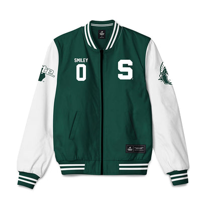 Michigan State - NCAA Softball : Kendall Smiley - Bomber Jacket-0