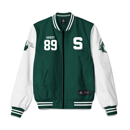 Michigan State - NCAA Football : Nick hardy - Bomber Jacket-0