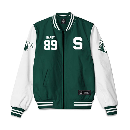 Michigan State - NCAA Football : Nick hardy - Bomber Jacket-0
