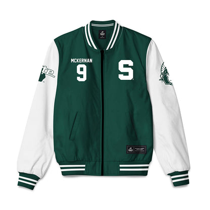 Michigan State - NCAA Women's Field Hockey : Ella McKernan - Bomber Jacket-0