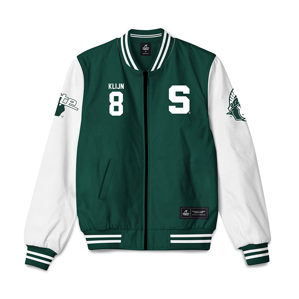 Michigan State - NCAA Women's Field Hockey : Minke Klijn - Bomber Jacket-0