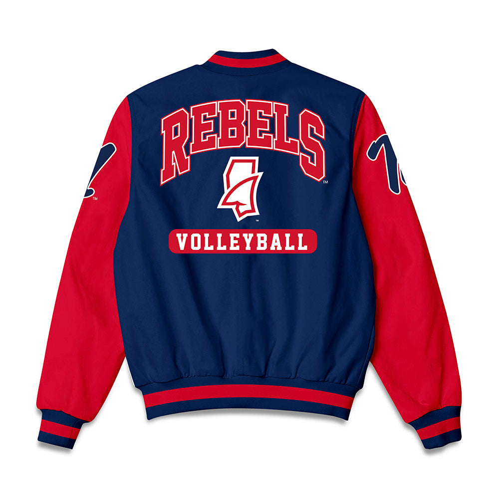 Ole Miss - NCAA Women's Volleyball : Ryea Jackson - Bomber Jacket-1