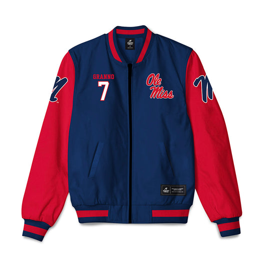 Ole Miss - NCAA Women's Soccer : sarah granno - Bomber Jacket-0