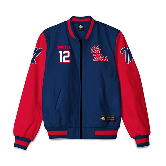 Ole Miss - NCAA Women's Basketball : Christeen Iwuala - Bomber Jacket-0