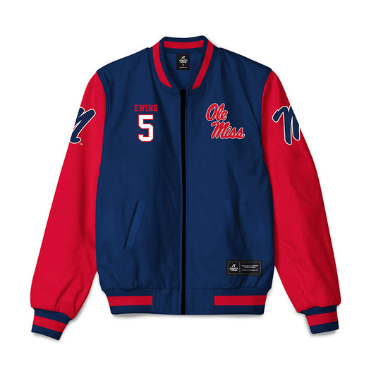 Ole Miss - NCAA Women's Soccer : Evie Ewing - Bomber Jacket-0