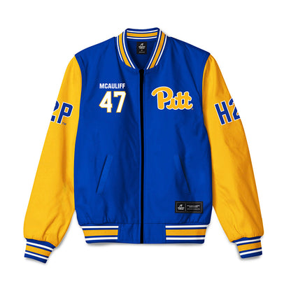 Pittsburgh - NCAA Baseball : Daniel McAuliff - Bomber Jacket