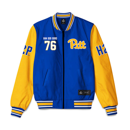Pittsburgh - NCAA Football : Michael Van der Oord - Bomber Jacket-0