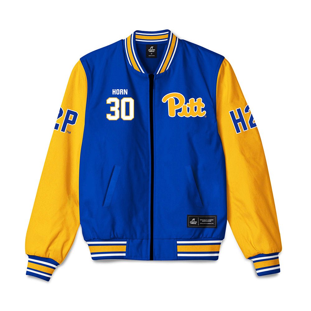 Pittsburgh - NCAA Softball : Sammy Horn - Bomber Jacket-0